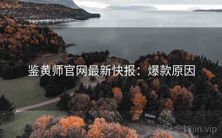 鉴黄师官网最新快报：爆款原因