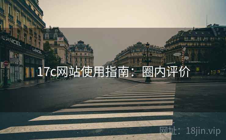 17c网站使用指南:圈内评价